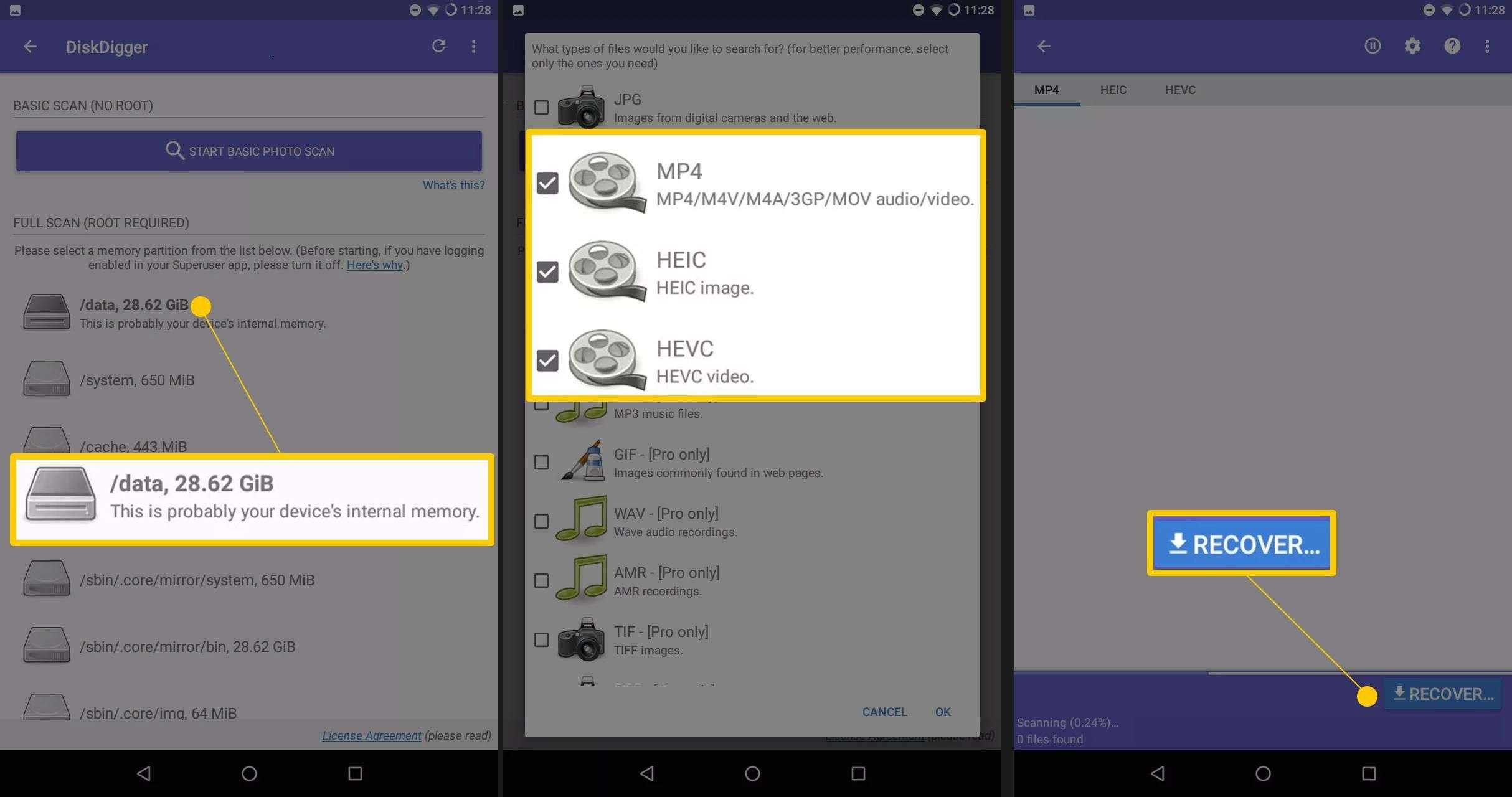 5 способов восстановить удаленные фото на android