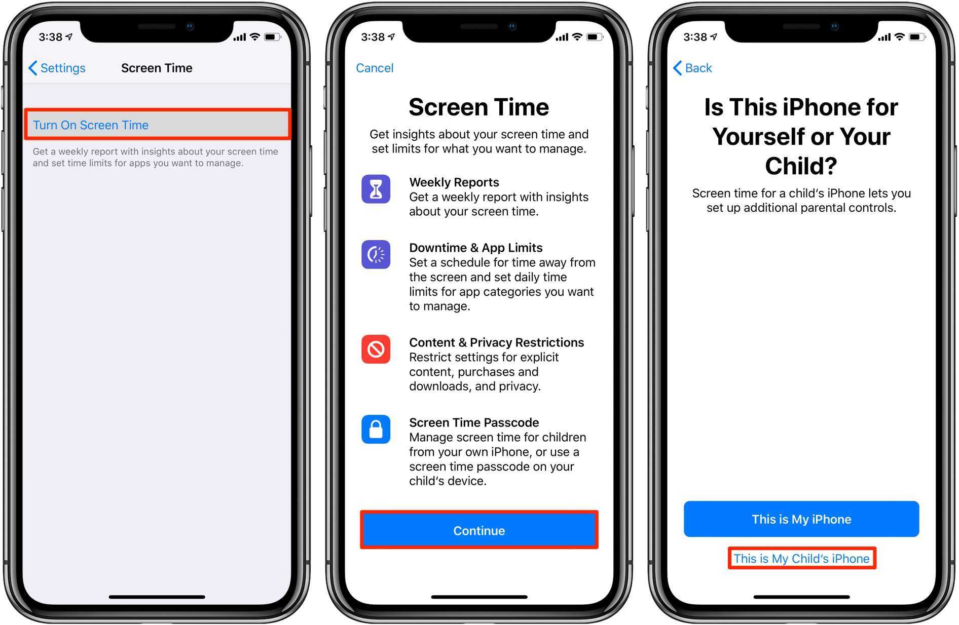 Как настроить родительский контроль на iphone ребенка