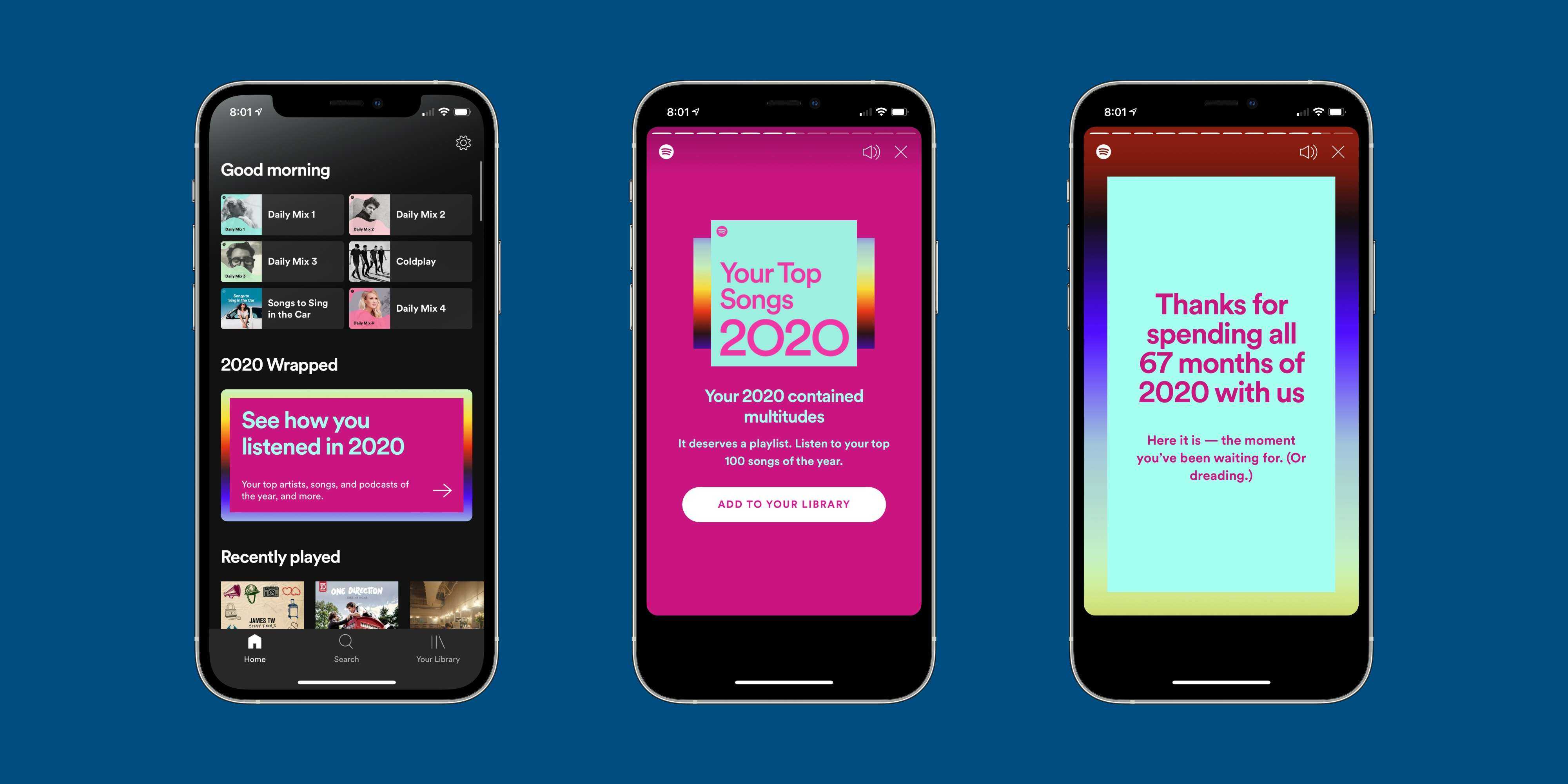 Spotify подводит музыкальные итоги в 2020 году