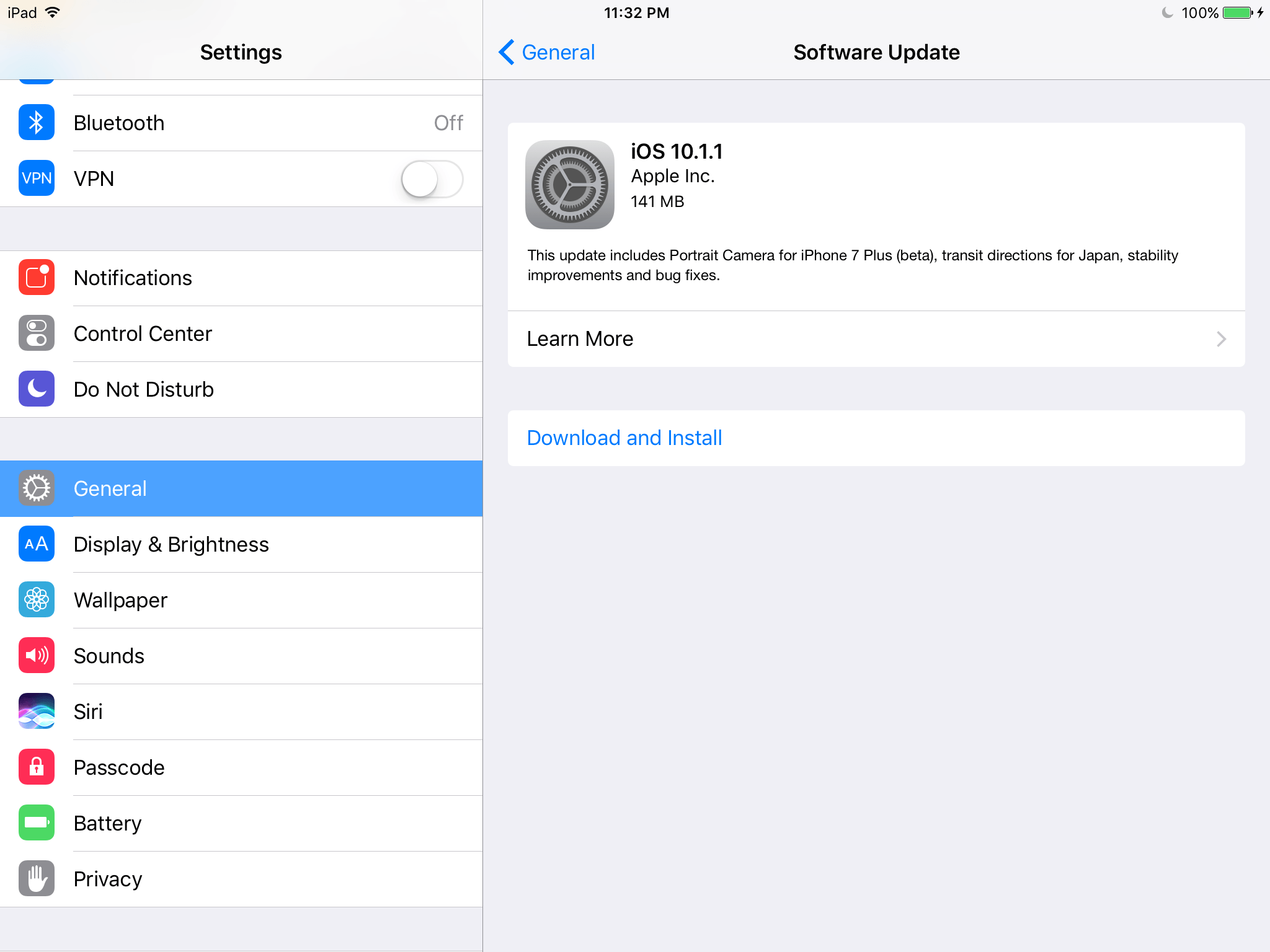 Ipad 2 версия ios