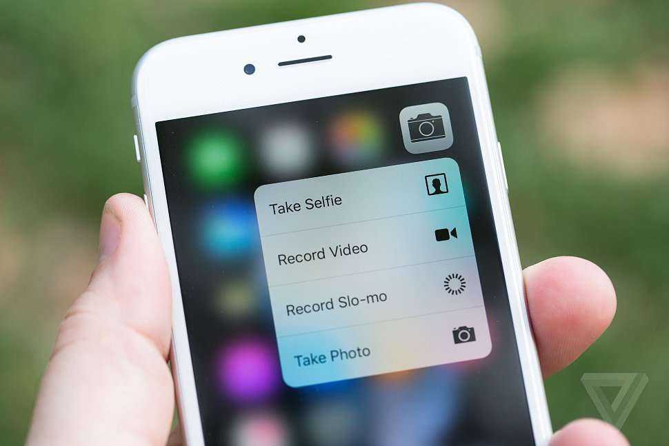 Есть ли на айфоне 6 3d touch