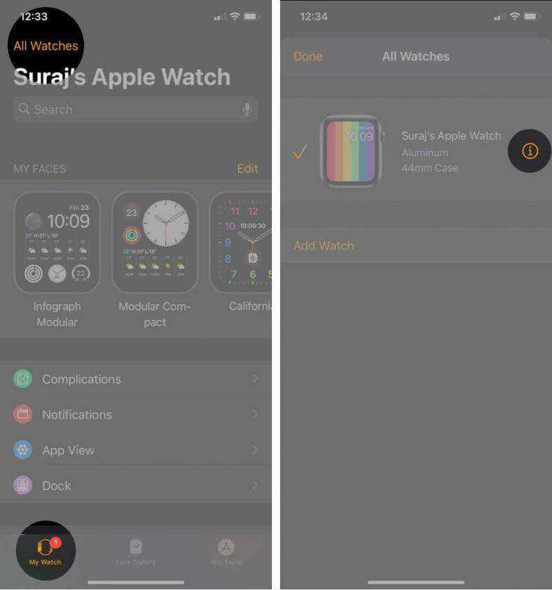 Как отвязать apple watch от id предыдущего. самый простой способ разорвать пару apple watch и iphone