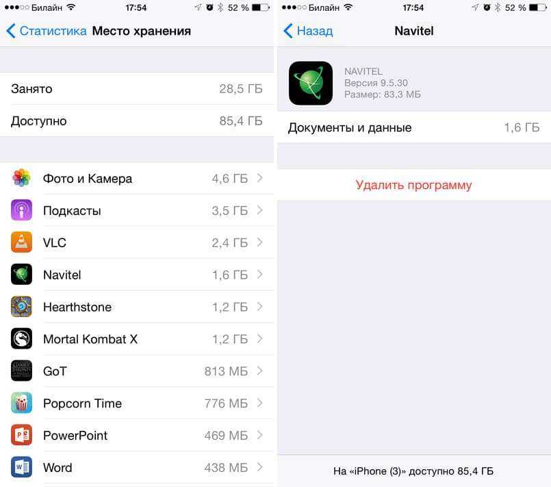 Сгрузить программу, сгружать неиспользованные на iphone – что это значит?