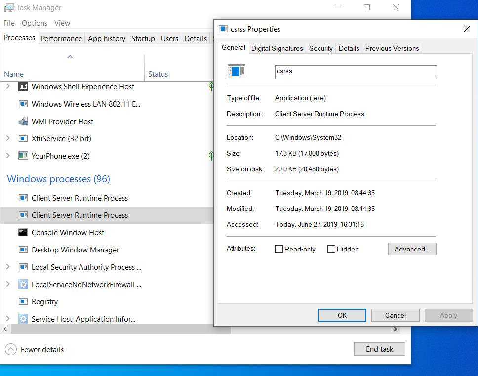 Что это за процесс csrss.exe