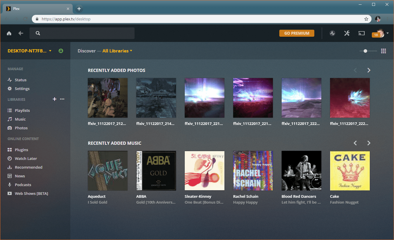 Plex - программа, которая помогает превратить свой компьютер в сервер с фильмами и сериалами, которые можно смотреть с других устройств