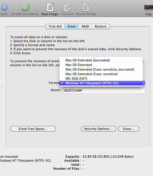 Как записывать на диски ntfs на mac: macos big sur / catalina / mojave