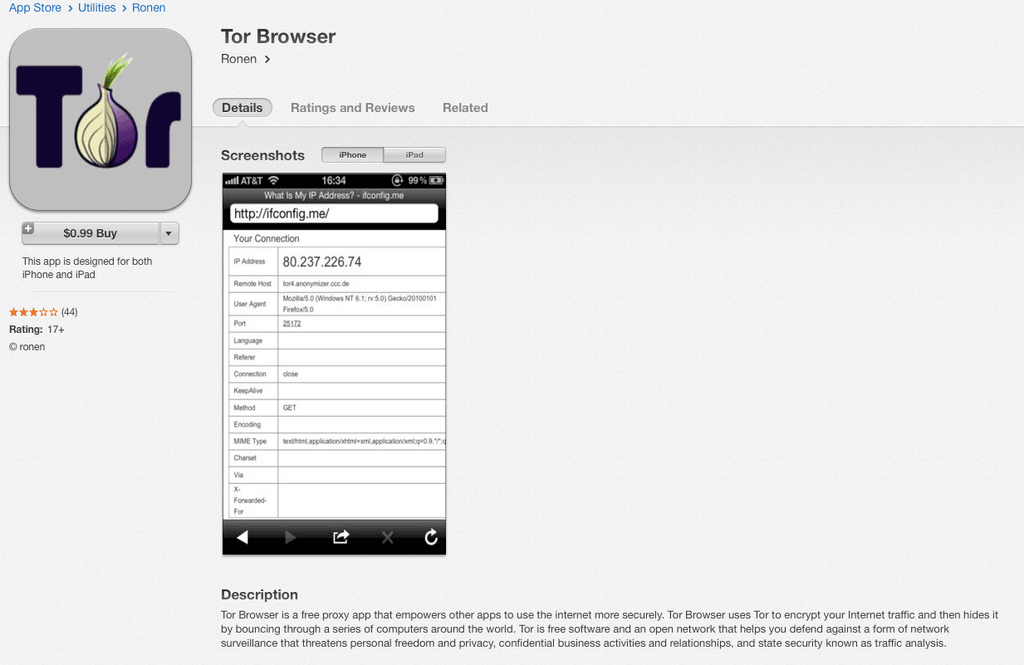 Tor и orbot - анонимность на устройствах android и ios