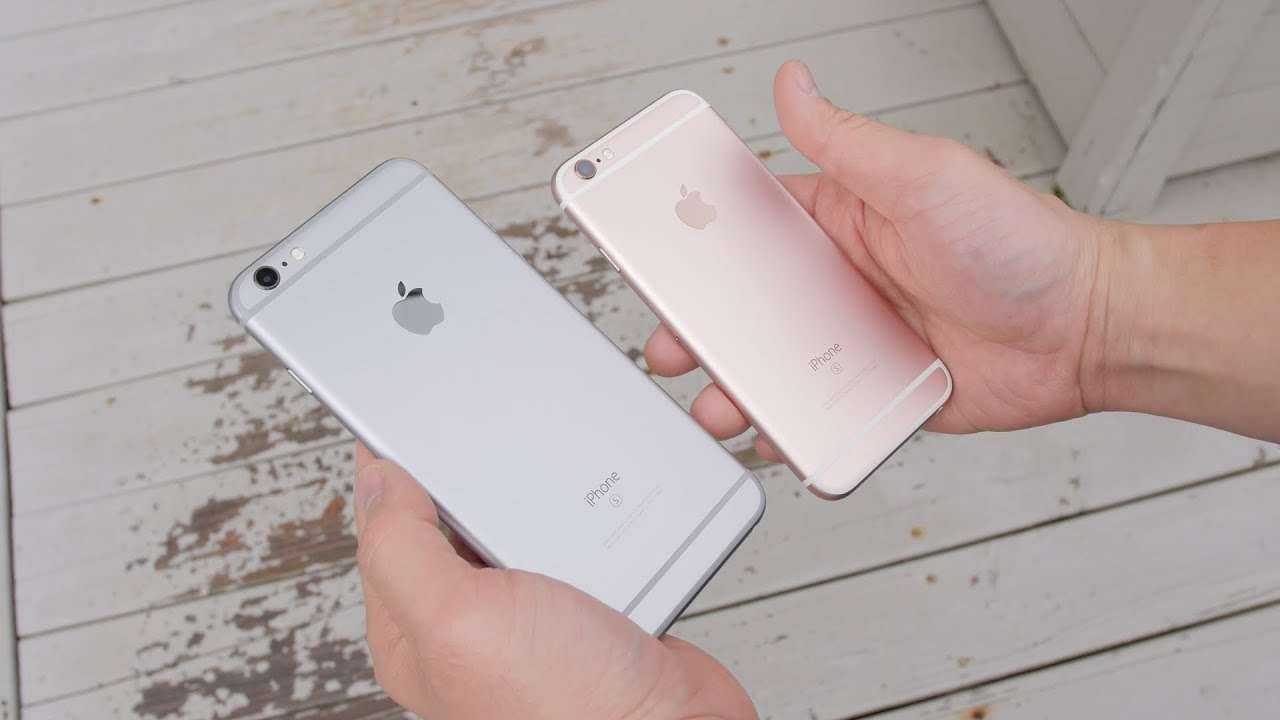 Какой iphone лучше: 6 или 6s