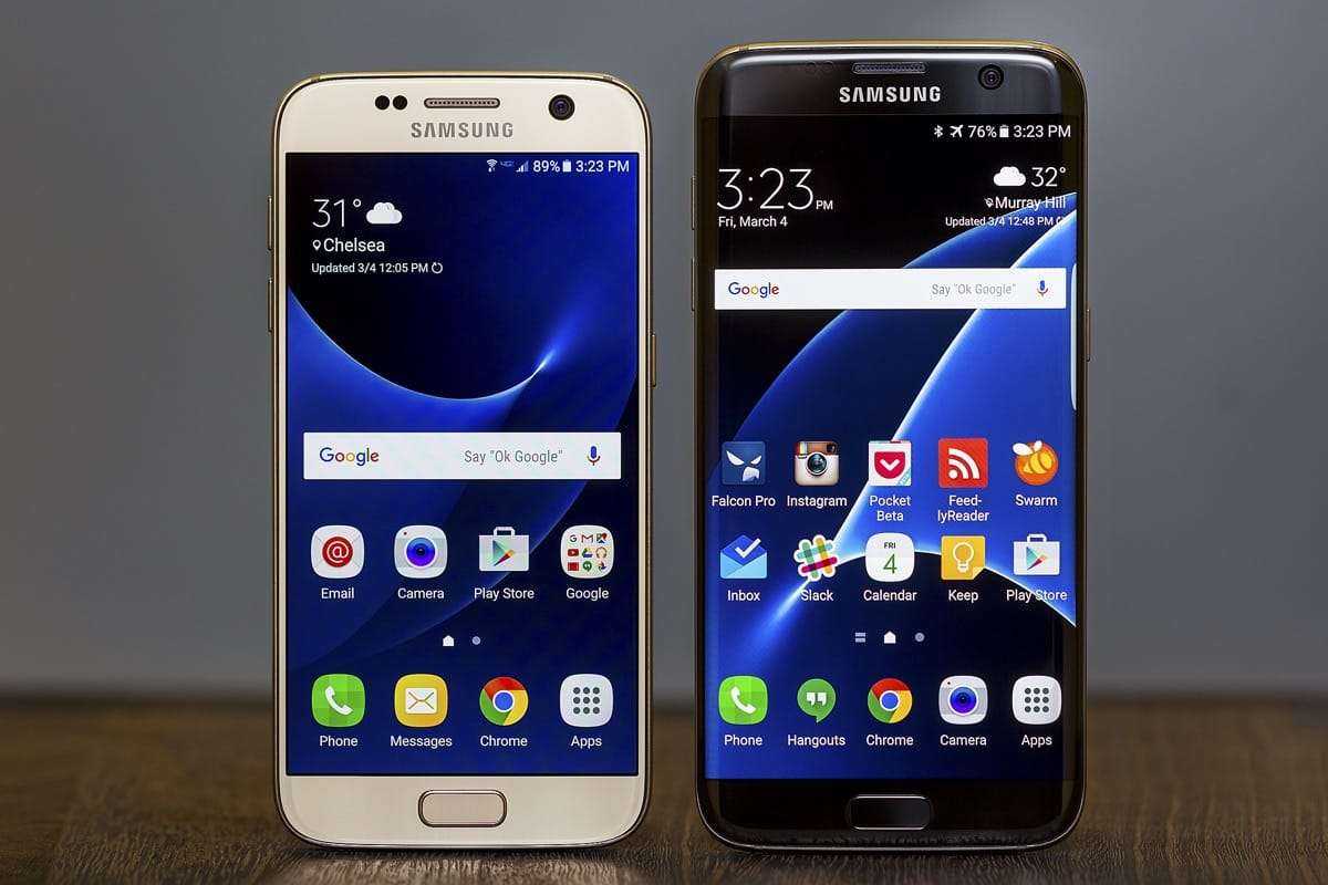 Сравнение samsung galaxy s7 и apple iphone 7